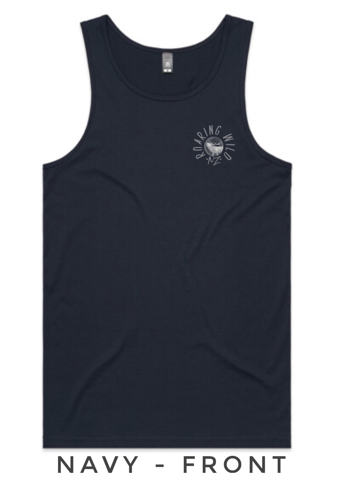 Black and White Mallard Drake Singlet