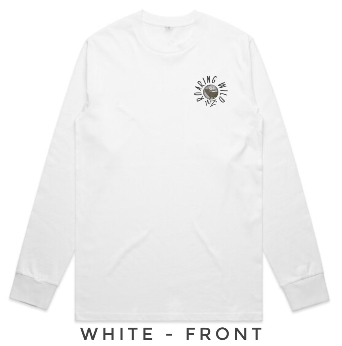 Black and White Boar Head Long Sleeve