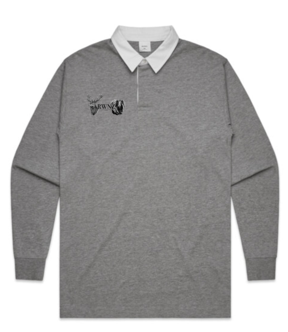 Stag and Bull Tahr Heads Rugby Jersey