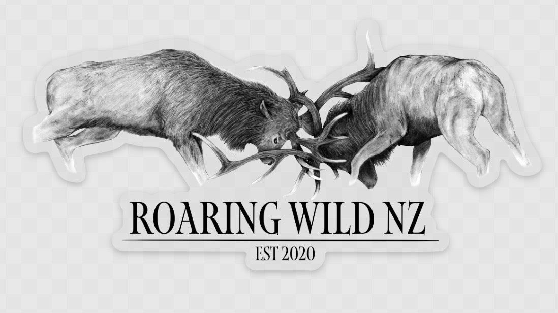 Fighting Red Stags Sticker