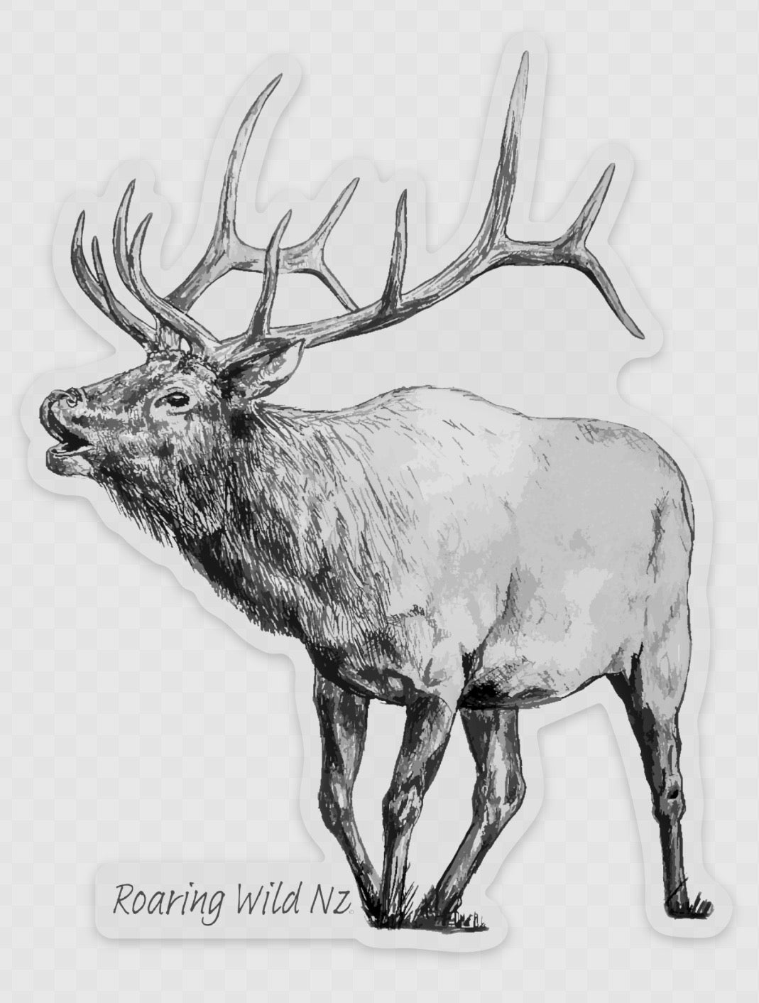 Elk Sticker