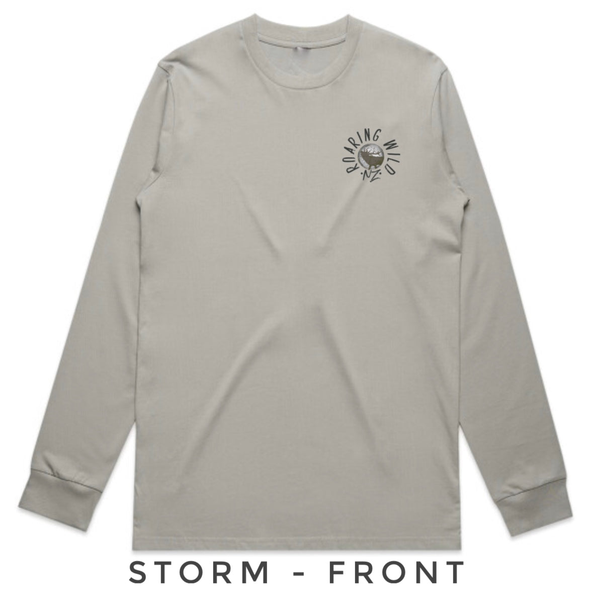 Black and White Bull Tahr Long Sleeve