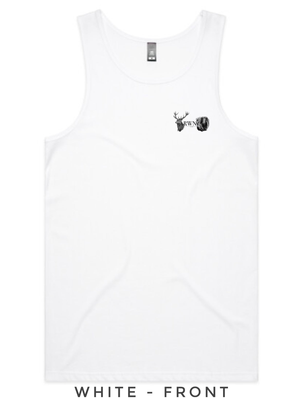 Red Stag and Bull Tahr Head Singlet