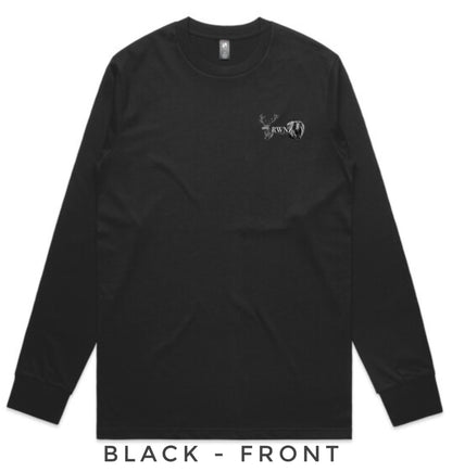 Red Stag and Bull Tahr Head Long Sleeve