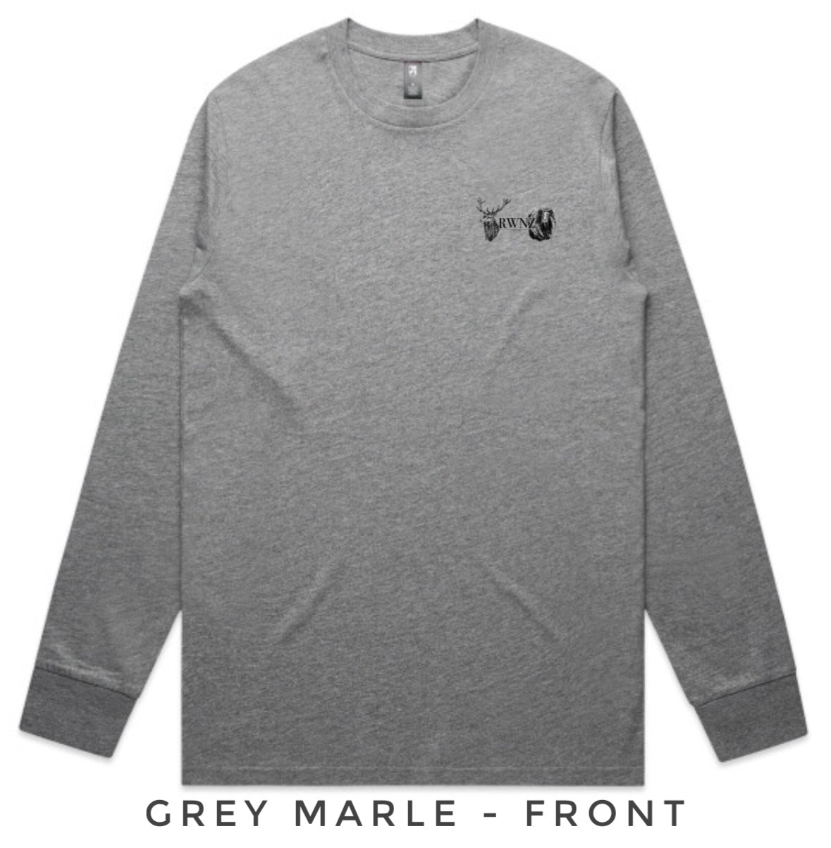 Red Stag and Bull Tahr Head Long Sleeve