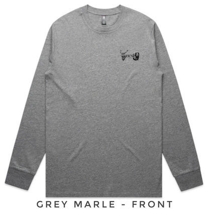 Red Stag and Bull Tahr Head Long Sleeve