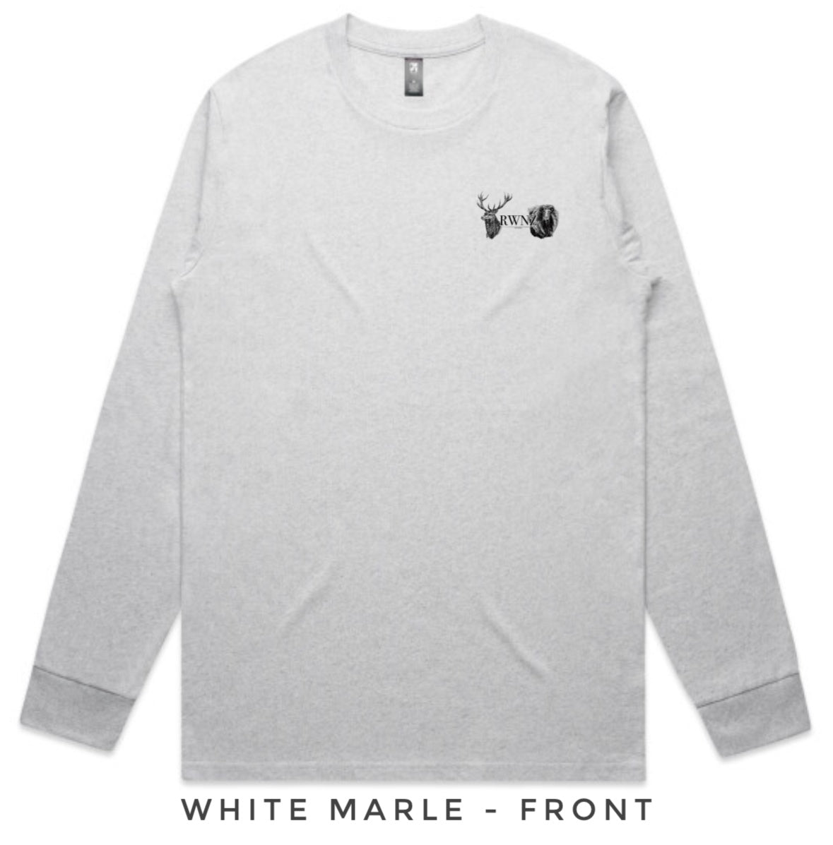 Red Stag and Bull Tahr Head Long Sleeve