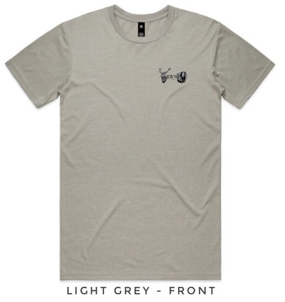 Red Stag and Bull Tahr Head T-Shirt