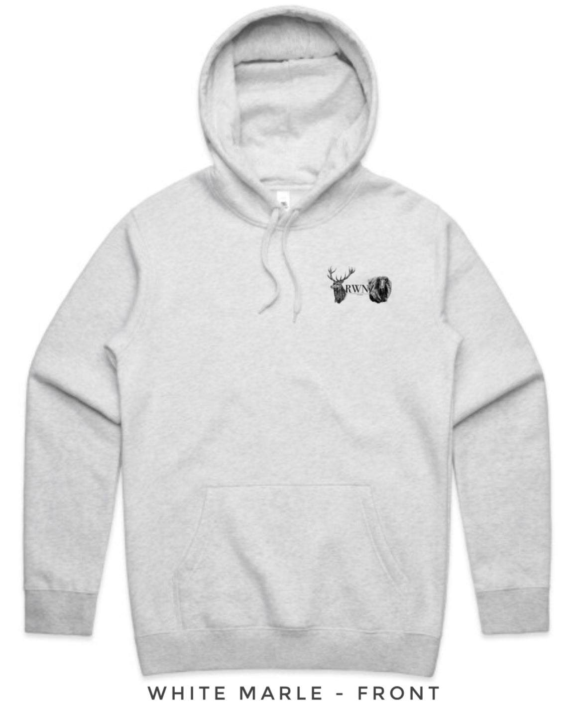 Stag and Bull Tahr Heads Hoodie