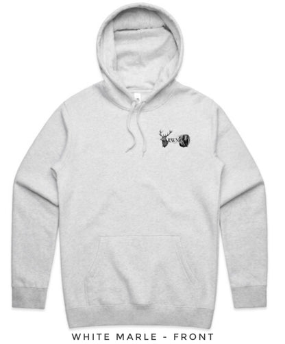 Stag and Bull Tahr Heads Hoodie