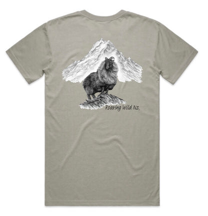 Bull Tahr with Mt Cook T-Shirt