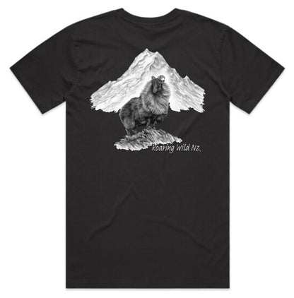 Bull Tahr with Mt Cook T-Shirt