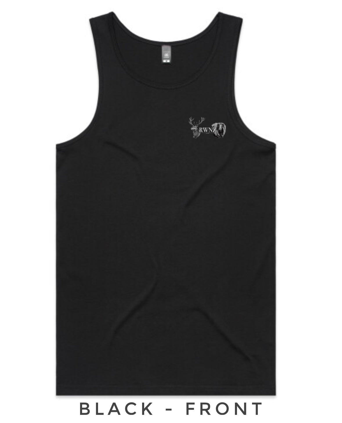 Red Stag and Bull Tahr Head Singlet