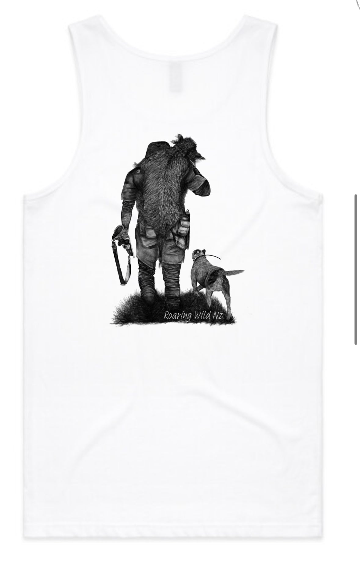 Pig Hunter and his dog Singlet