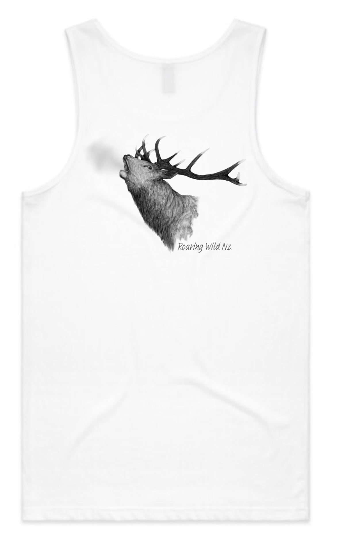 Roaring Red Stag Singlet