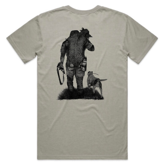 Pig Hunter and Dog T-Shirt