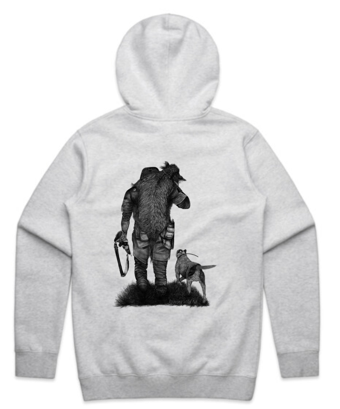 Pig Hunter and Dog Hoodie