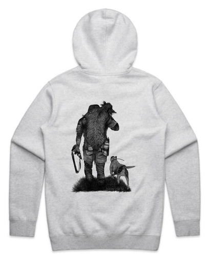 Pig Hunter and Dog Hoodie