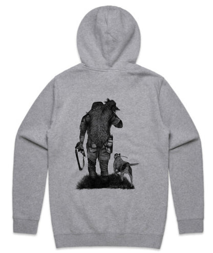 Pig Hunter and Dog Hoodie