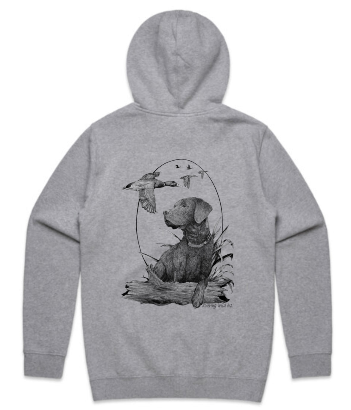 Black Lab and Mallard Mob Hoodie