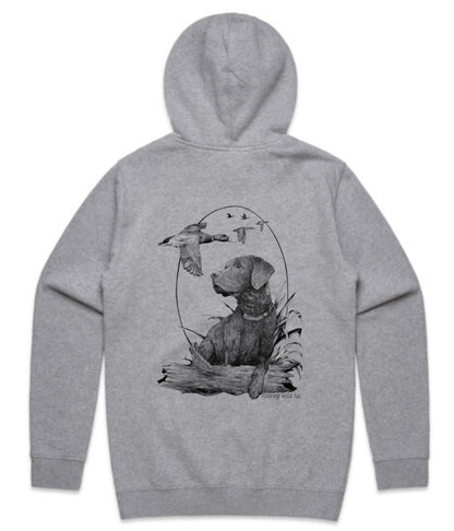 Black Lab and Mallard Mob Hoodie