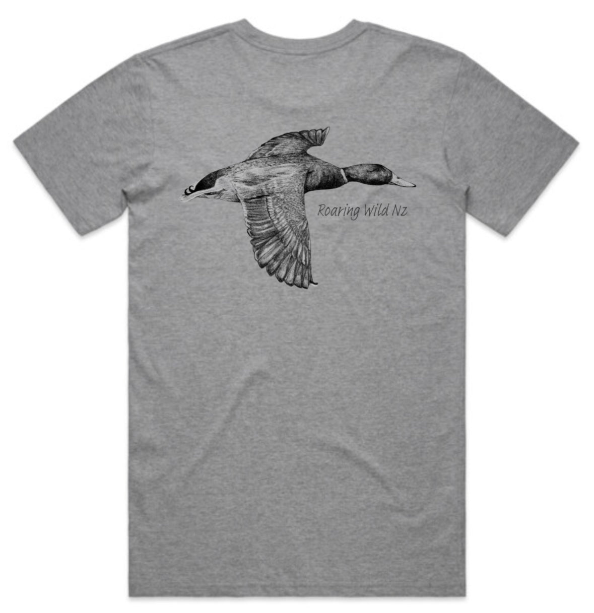 Black and White Mallard T-Shirt