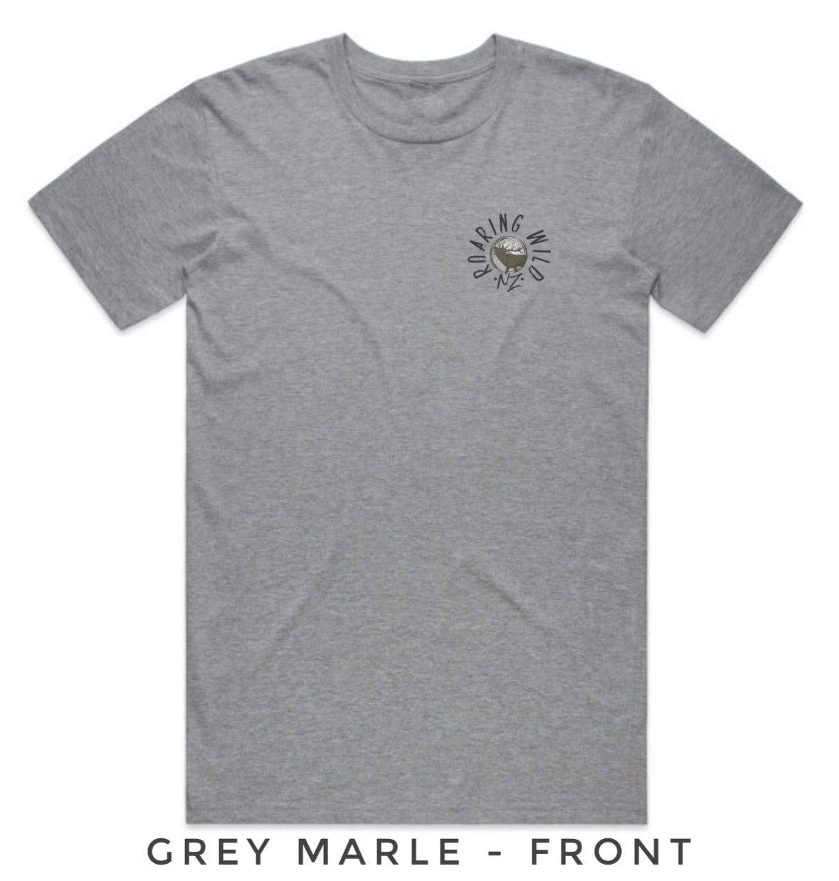 Above Trout with Rocks of T-Shirt