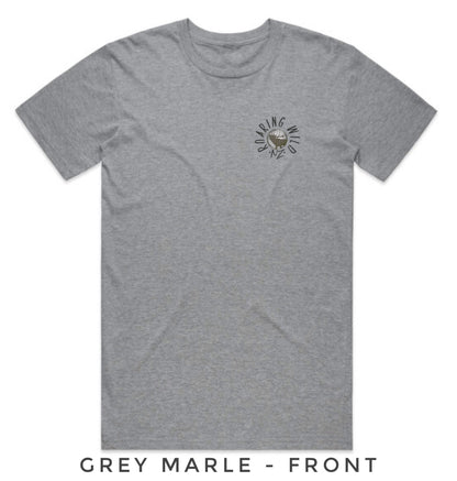 Above Trout with Rocks of T-Shirt