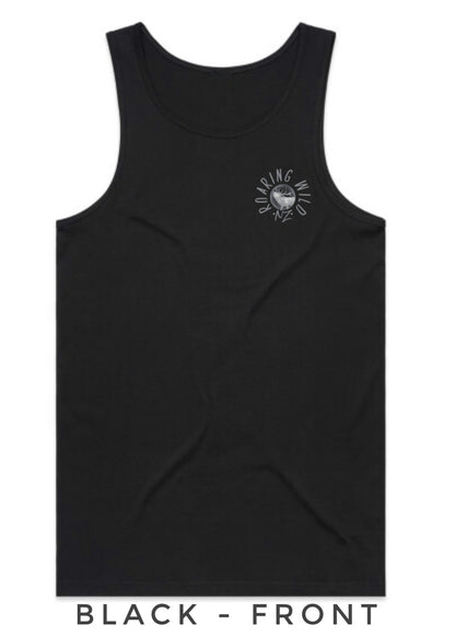 Black and White Mallard Drake Singlet