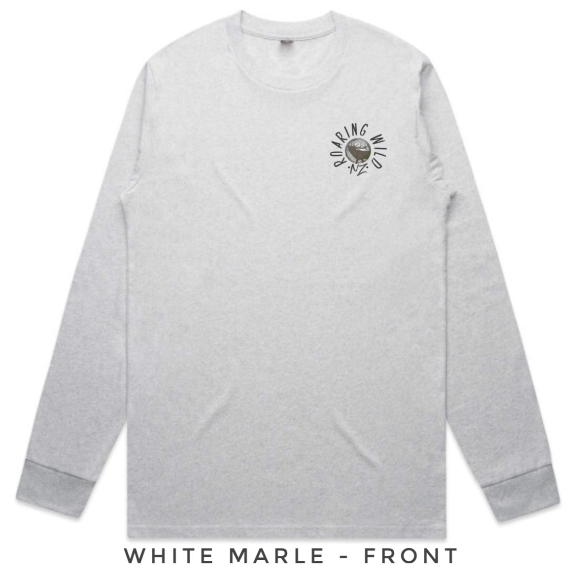 Above Rainbow Trout With Rocks Long Sleeve