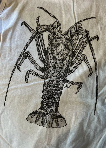 Black and White Crayfish Hoodie