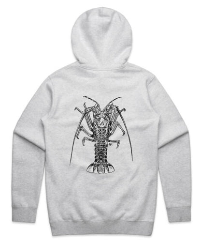 Black and White Crayfish Hoodie