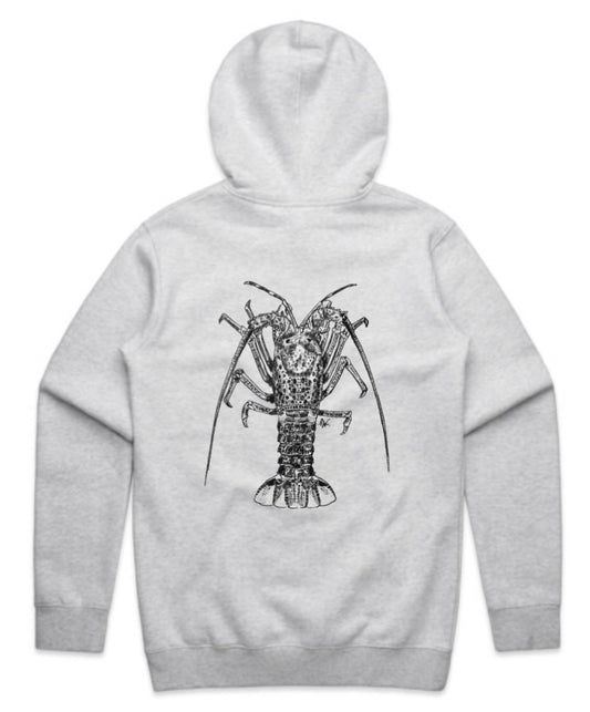 Black and White Crayfish Hoodie