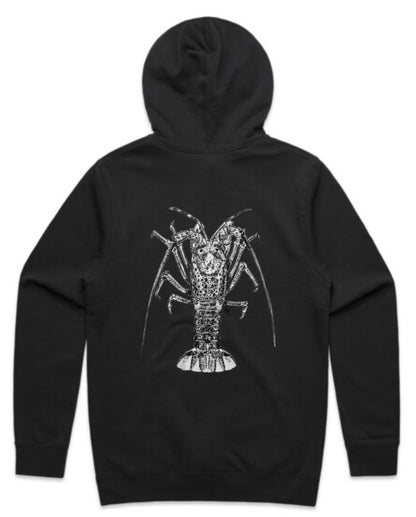 Black and White Crayfish Hoodie