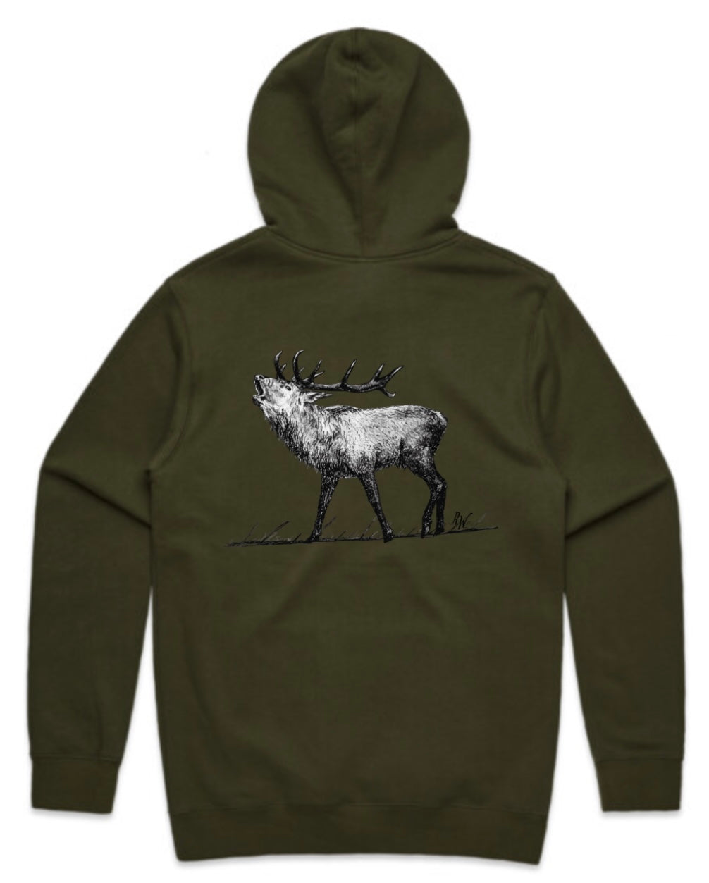 RR Red Stag Hoodie