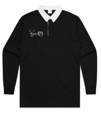 Stag and Bull Tahr Heads Rugby Jersey