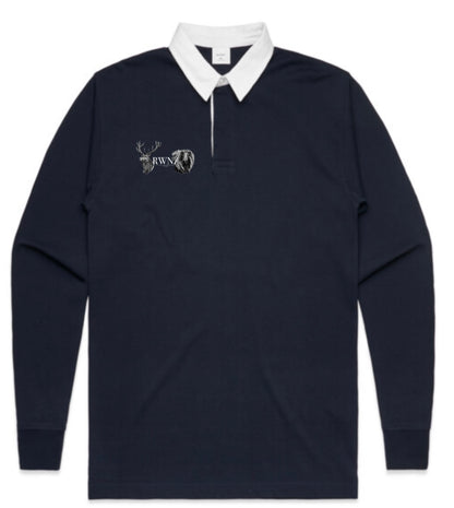 Stag and Bull Tahr Heads Rugby Jersey