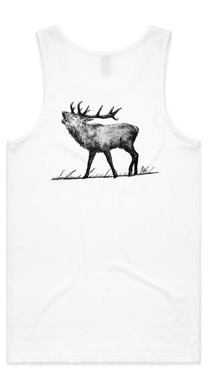 RR Red Stag Singlet