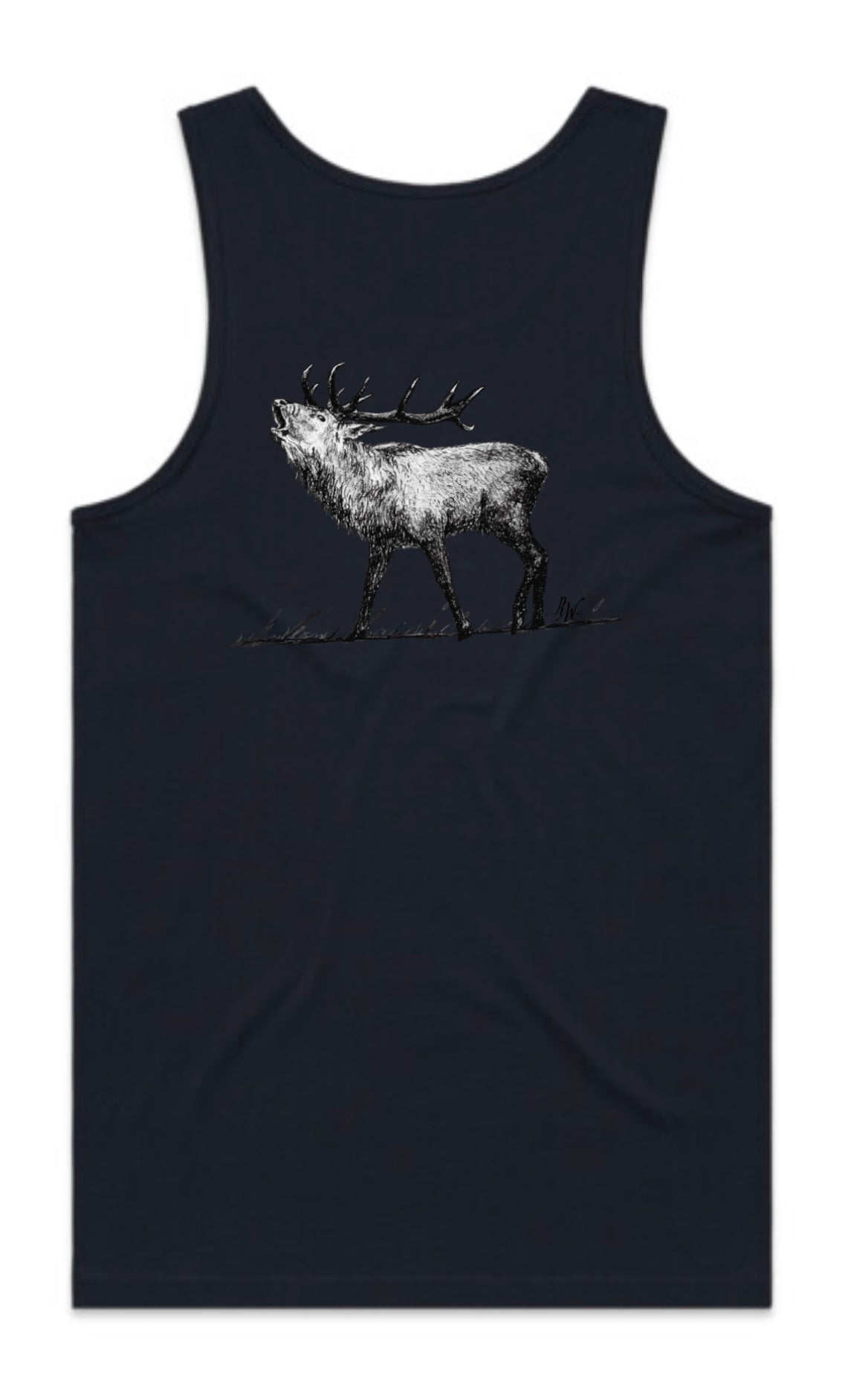 RR Red Stag Singlet