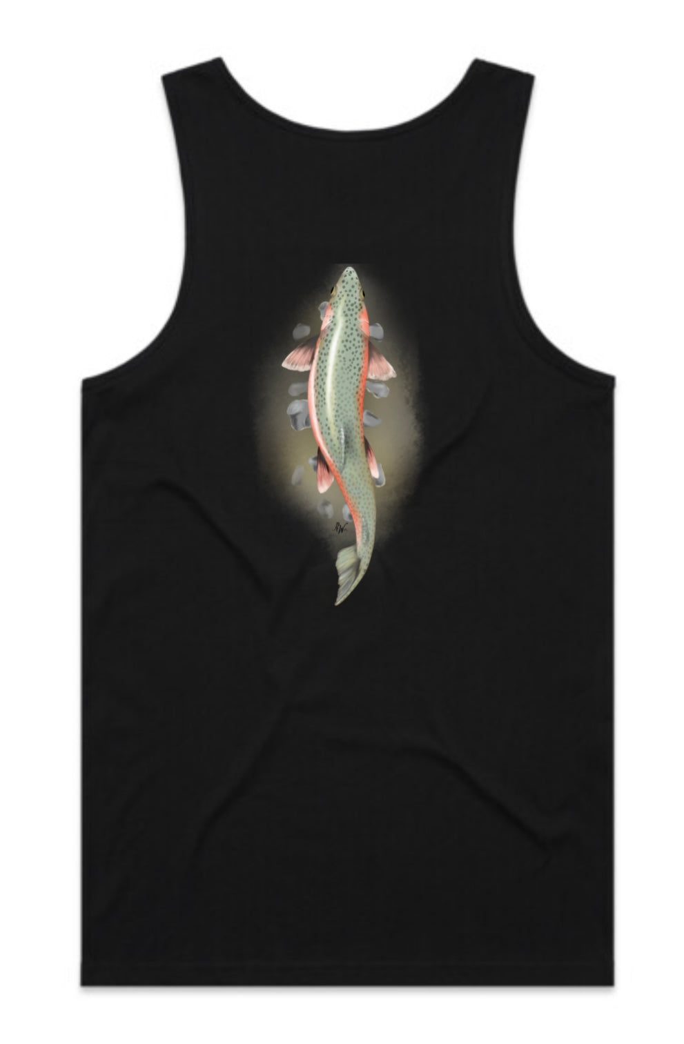 Above Rainbow Trout Singlet
