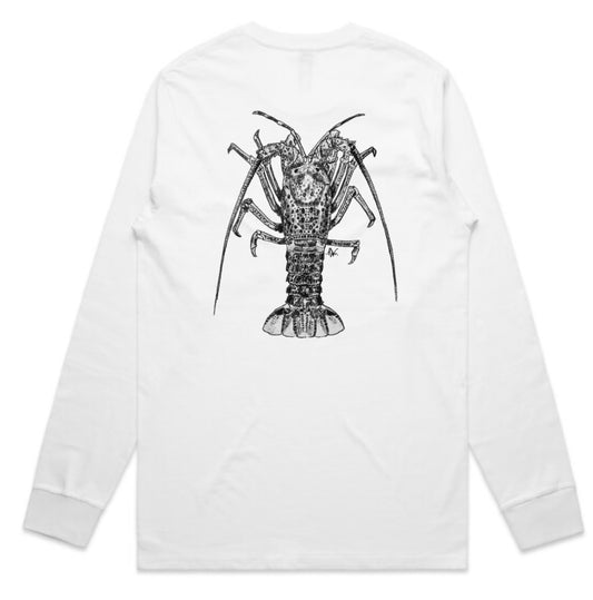 Black and White Crayfish Long Sleeve