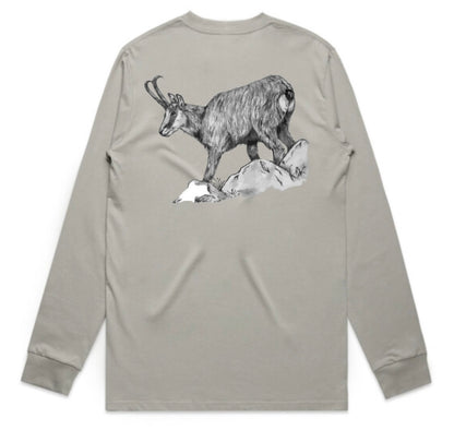 Black and White Chamois Long Sleeve