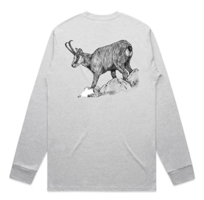 Black and White Chamois Long Sleeve