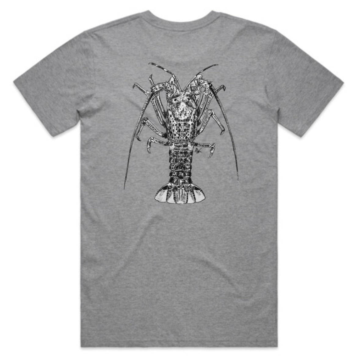 Black and White Crayfish T-Shirt