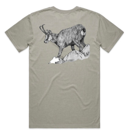 Black and White Chamois T-Shirt