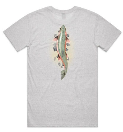 Above Trout with Rocks of T-Shirt