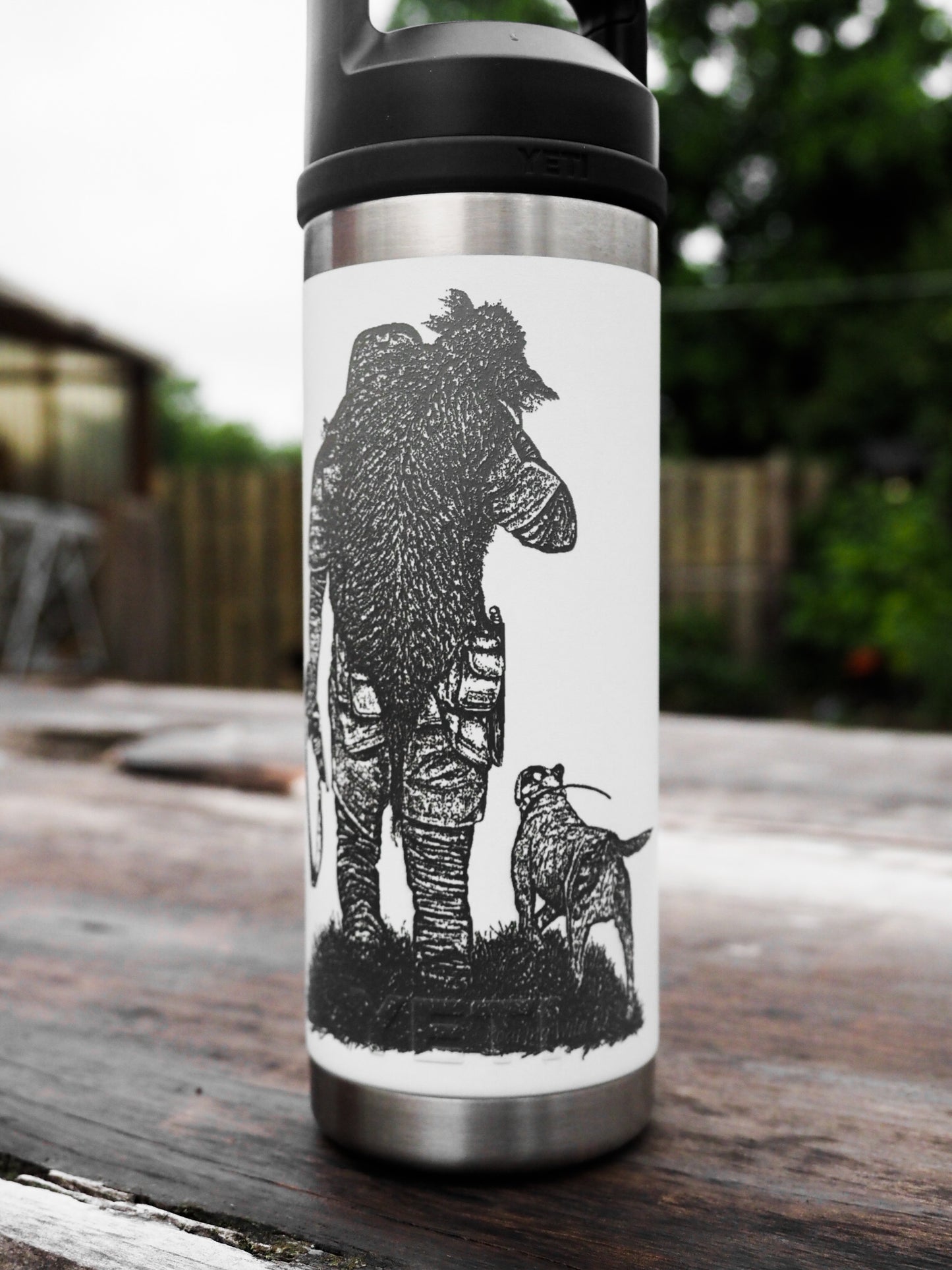 Pig Hunter and Dog RWNZ Custom Yeti