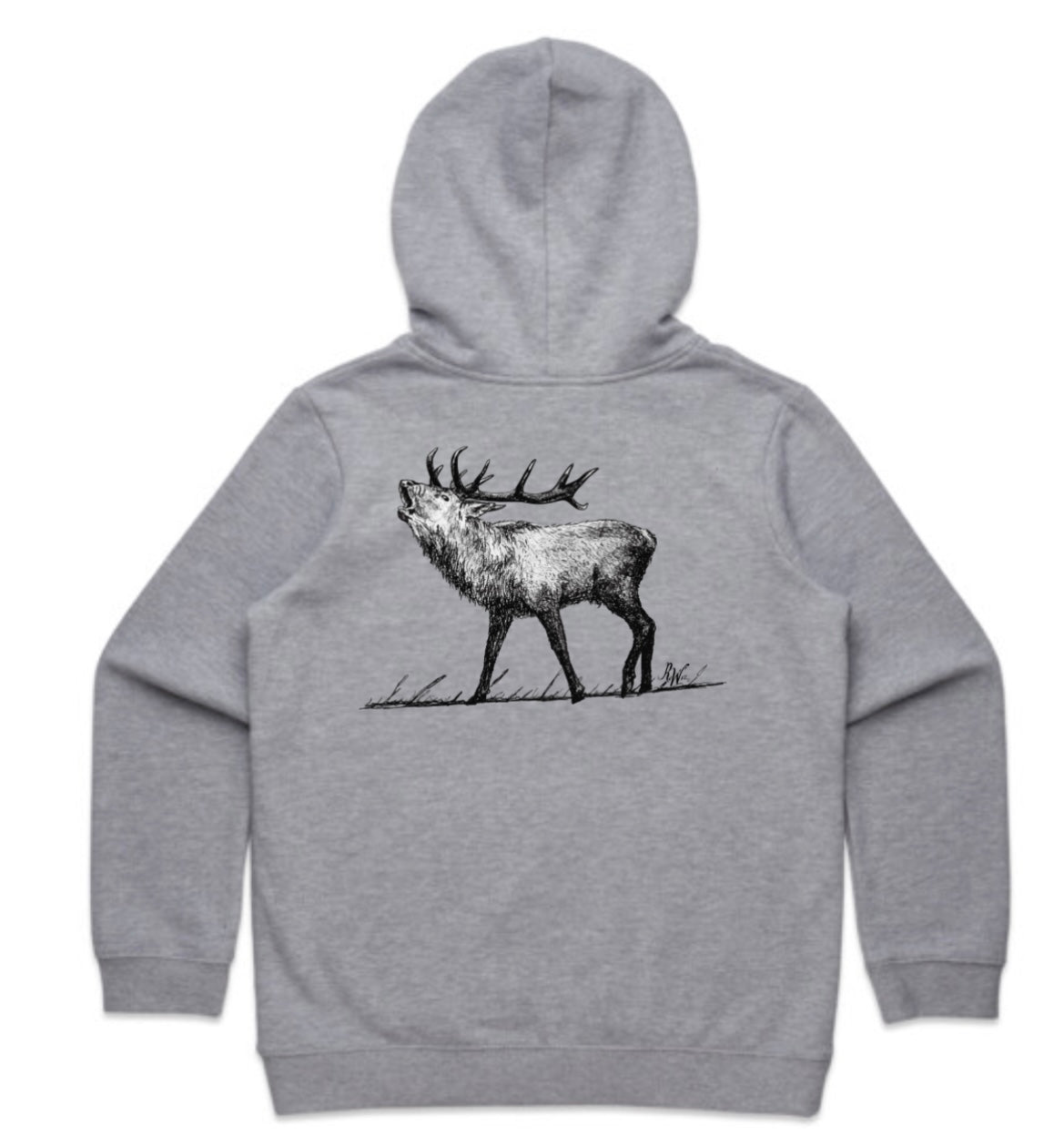 Kids RR Red Stag Hoodie