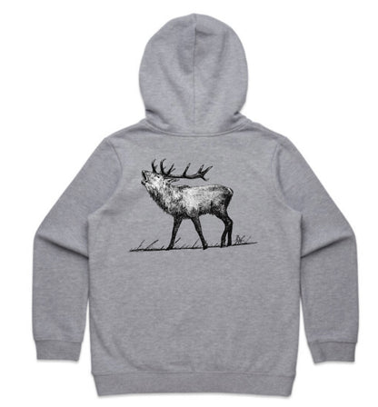 Kids RR Red Stag Hoodie