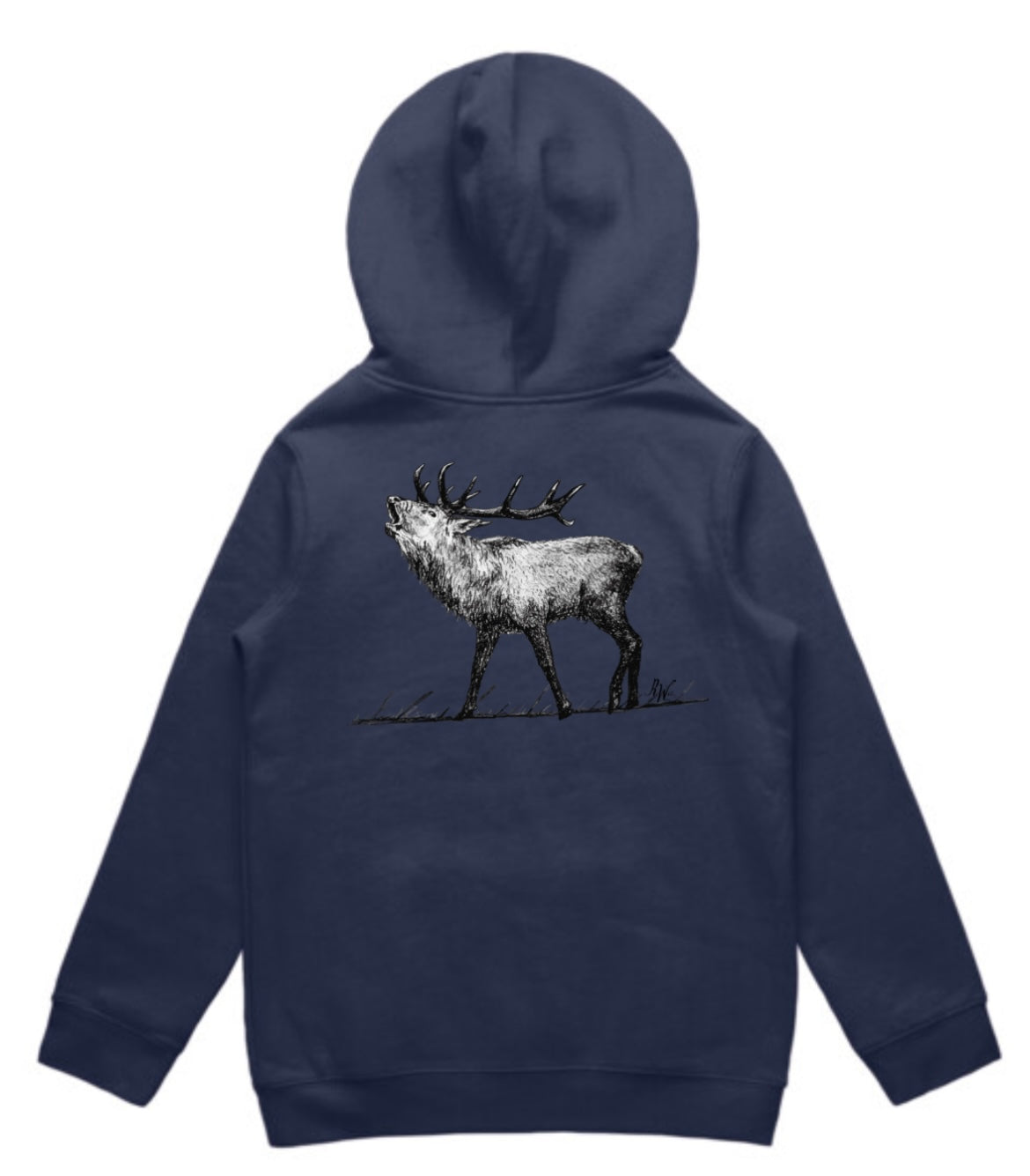 Kids RR Red Stag Hoodie
